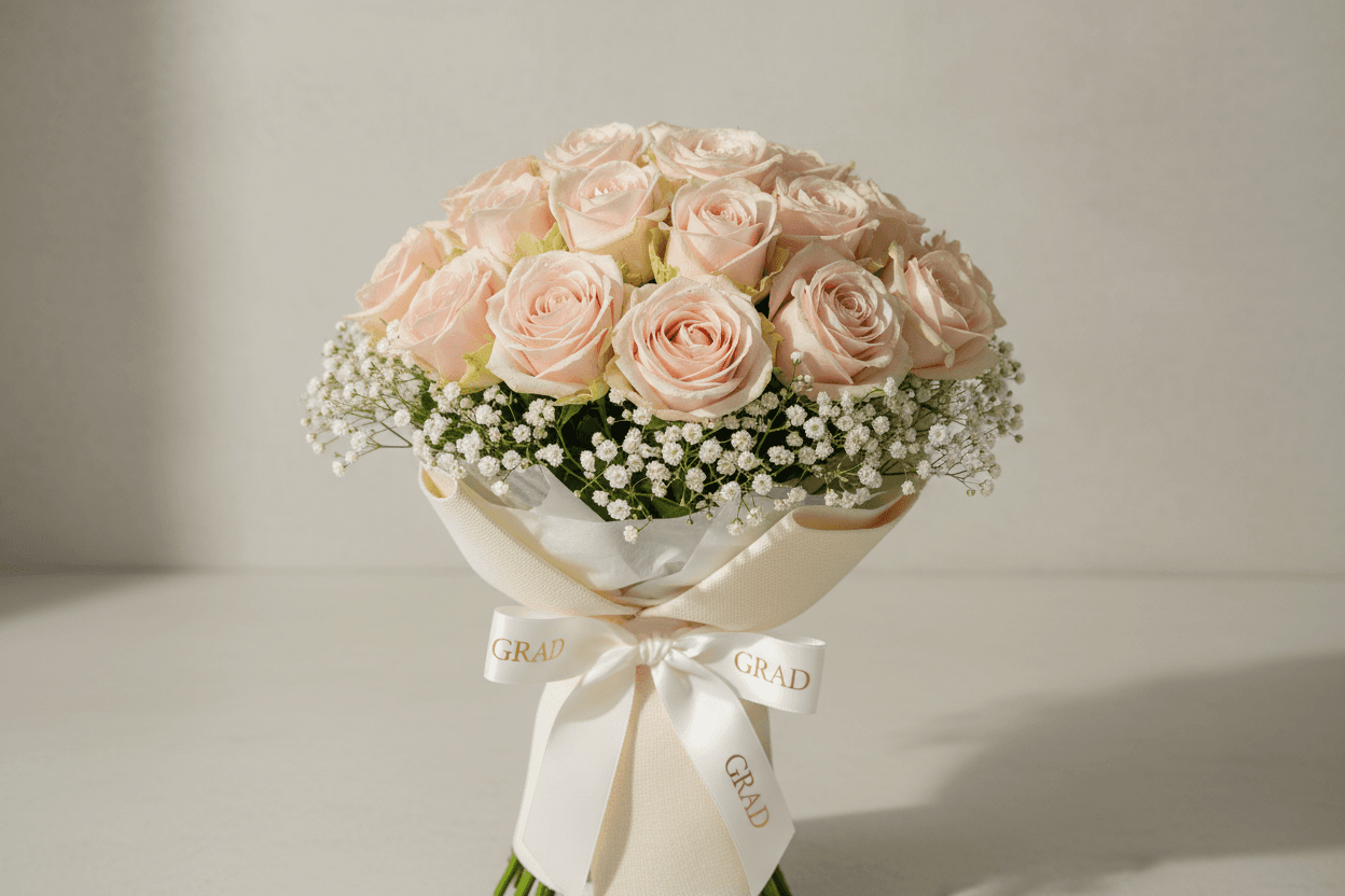 Signature Rose & Baby's Breath